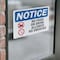 Signmission No Food Or Drink Allowed No Smoking Sign, Vinyl Decal, 7in W x 5in L, 2PK OS-2PACK-NS-D-57-L-14576 - alternate 5